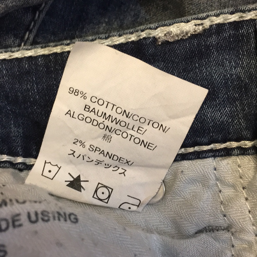 Silver Distressed Pixie Jeans - image 5